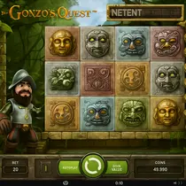 BetAlice - Gonzo's Quest Slot - NetEnt